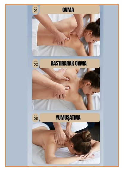 Isıtmalı ve Titreşimli Boyun, Sırt, Bel Masaj Aleti – 2 Hızlı, 2 Kademeli Sıcaklık Kontrollü Ergonomik Masaj Kemeri