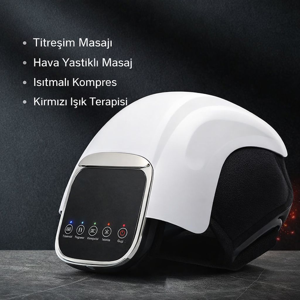 Diz Masaj Aleti  termal – Isıtmalı, Titreşimli ve Hava Kompresyonlu Dirsek Omuz MASAJ