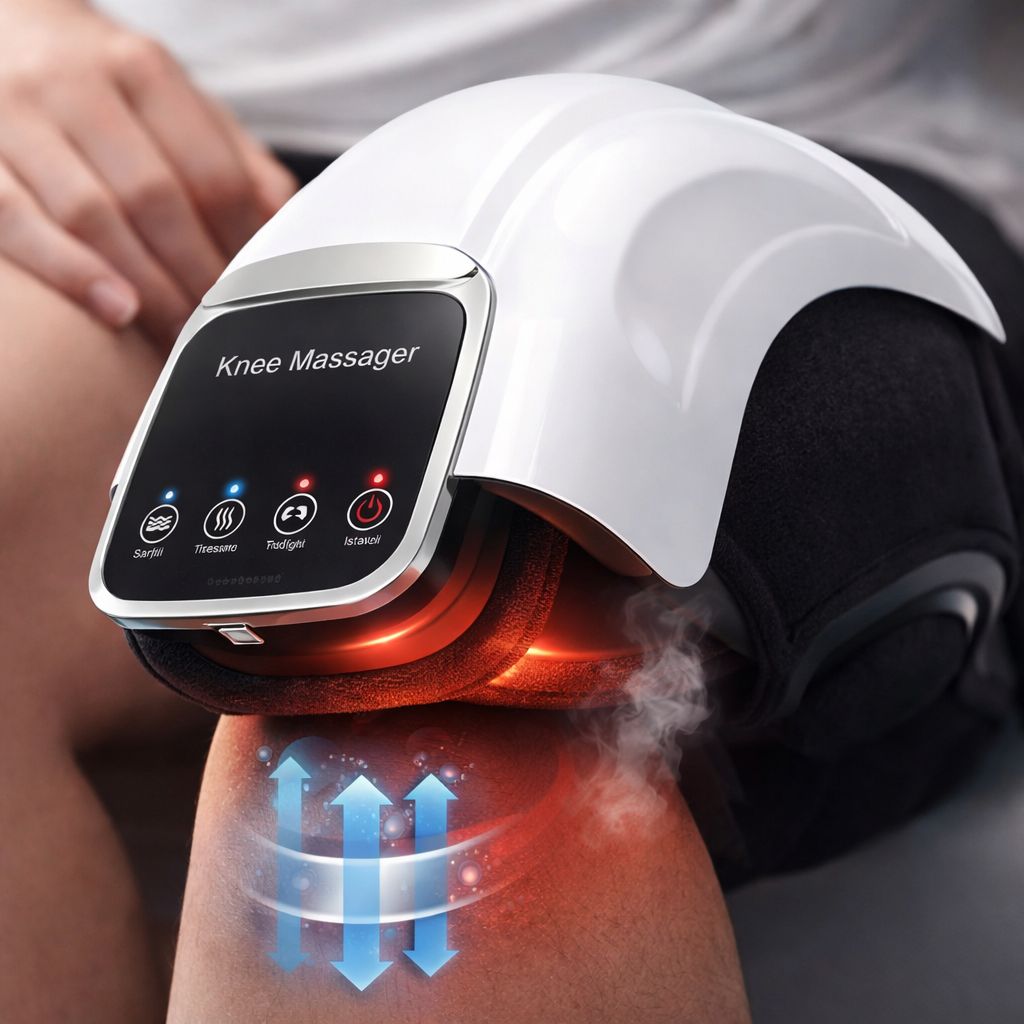 Diz Masaj Aleti  termal – Isıtmalı, Titreşimli ve Hava Kompresyonlu Dirsek Omuz MASAJ